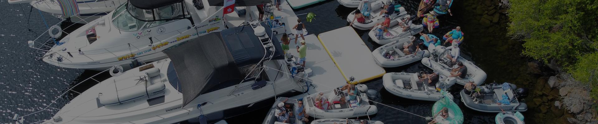Rendezvous boating events hosted by Maple Leaf Marinas